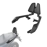 TOTHERIDER Sissy Bar avec dossier de moto compatible avec Honda X ADV 750 FORZA 750 NSS 750 2021 2026 Porte bagages amovible pour dossier passager XADV750 FORZA750 NSS750 (A Noir)
