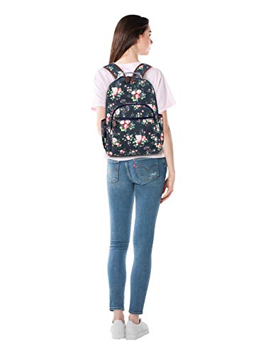 Image of Leaper Floral Waterproof Backpack Travel Bag bags Satchel Daypack