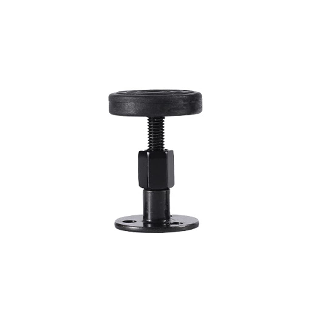 Threaded Bed Frame Anti-Shake Tool Adjustable Headboards Loosening Fixer for Protect the Wall from Banging Black Adjustable Threaded Bed Frame Anti-Shake Tool for