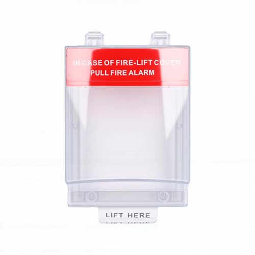 Cubierta impermeable para estación de alarma contra incendios y protector transparente al aire libre 5
