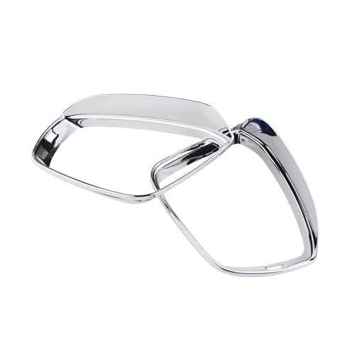 ZGGRB VW T-roc Troc 2018-2023用 バックミラーカバー バイザー レインガード トリム サイドミラー ステッカー スタイリングアクセサリー