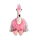 Aurora® Exquisite Luxe Boutique™ Fable Flamingo™ Stuffed Animal - Luxurious Elegance - Sensory Delight - Pink 10 Inches