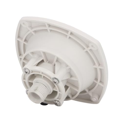 Image of RV City Water Inlet, Wall Mounted RV City Water Inlet Filler Connection Pressure Regulator, City Water Hookup for Marine Motorhome Trailer Boat (White)