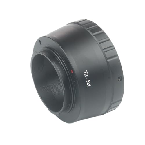 Adaptador T2 a NX de astrofotografía para acoplar telescopio M42 a cámara Samsung