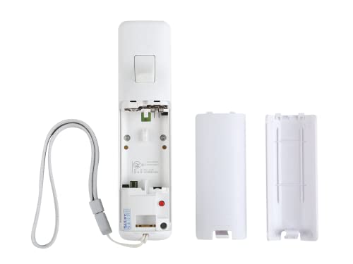 Wii Remote Controller Battery Cover, 2 Pack Back Cover Replacement For Nintendo Wii U Remote – White #TOP2