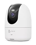 NAPCAT 4MP Indoor Security Camera, Pan Tilt Cameras for Home Security, No Subscription Plug-in WiFi