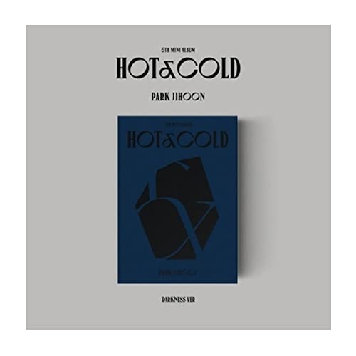 Wanna One Park Jihoon JI Hoon HOT&Cold 5th Mini Album Darkness Ver CD+64p PhotoBook+1p ハガキ+1p ステッカー+1p Lyric Book+1p PhotoCard+1p PhotoCard+メッセージフォトカードセット+トラッキングK-POPシール。
