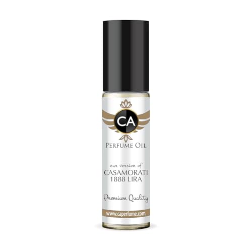 CA Perfume Impression of 1888 Lira for Women Eau De Parfum Amber Floral Scent Long Lasting Perfumes for Women Travel Size TSA Ready for Day and Night Wear 0.33 Fl Oz 10ml