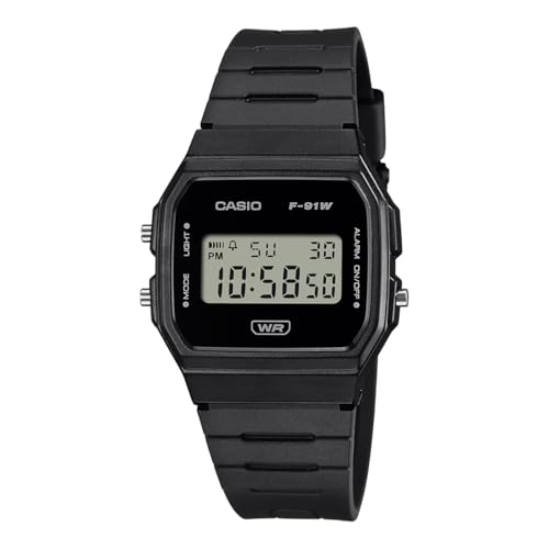 Casio Youth F-91WB-1ADF Digital Black Dial Unisex (D370) Casio Youth F-91WB-1ADF Digital Black Dial Unisex (D370)