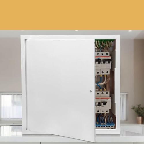 Compuerta de inspección para disimular registros de climatización en el techo de casa 6