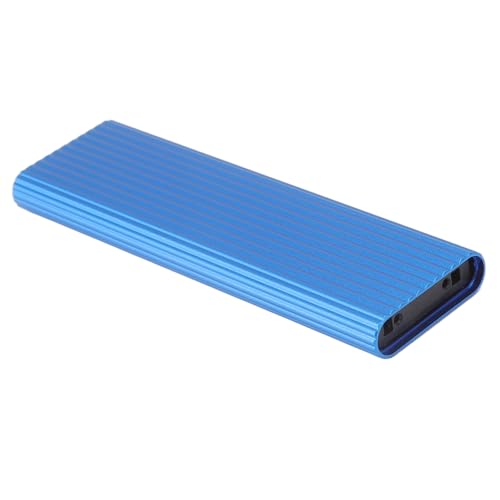 Caja externa M.2 SSD Adaptador USB C 3.1 de aluminio azul miniatura 7