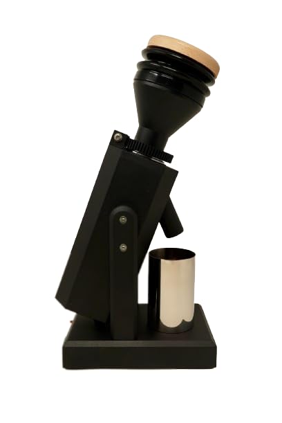 Image of Turin SK40 Single Dose Grinder | 40mm Stainless Steel Conical Burrs, Stepless Adjustment, Tilted Base, Low Retention - Black or White (Black)