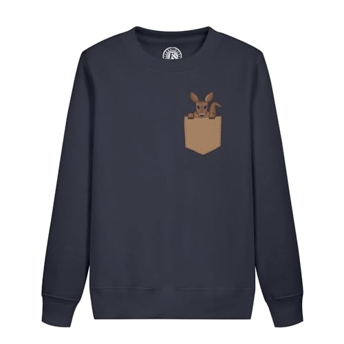 Sweatshirt enfant avec poche kangourou et son dessin surprise Australie
