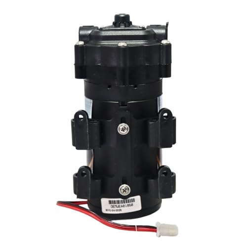 Image of ZENPURE RO 100 GPD Booster Pump 24V DC Copper Winding Works Upto 2000 TDS Compatible with Kent Aquaguard Pureit Livpure and All RO Water Purifiers with 2 Elbow Connectors 1 Year Warranty