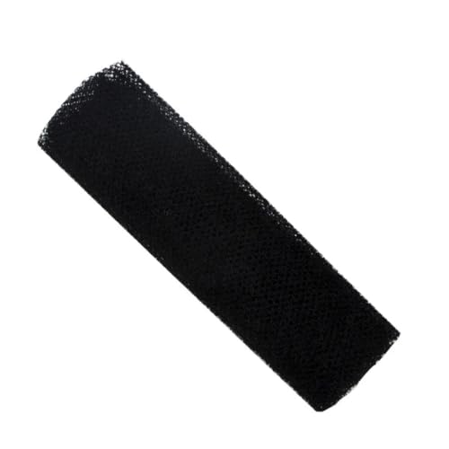 Esponja de red exfoliante corporal para eliminar piel muerta en la ducha diaria negra