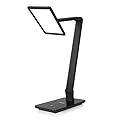 saicoo LED Desktop Lamp with Large LED Panel, Seamless Dimming-Control of Brightness and Color Temperature, an USB Charging Port
