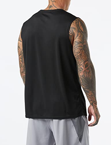 MEETYOO Mannen Mouwloze Sneldrogende Tank T-shirt Vest Top Voor Running Gym Sport Fitness - Image 6