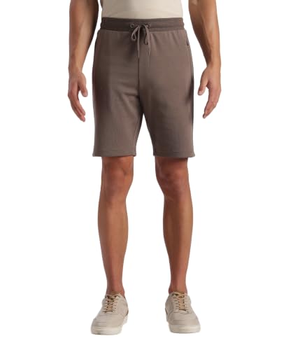 Image of Jockey AM14 Men Super Combed Cotton Rich Straight Fit Shorts with Zipper Pockets