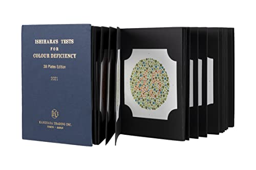 Image of Kanehara Ishihara Test Chart Books, for Color Deficiency-38 Plate (Complete Edition) Book