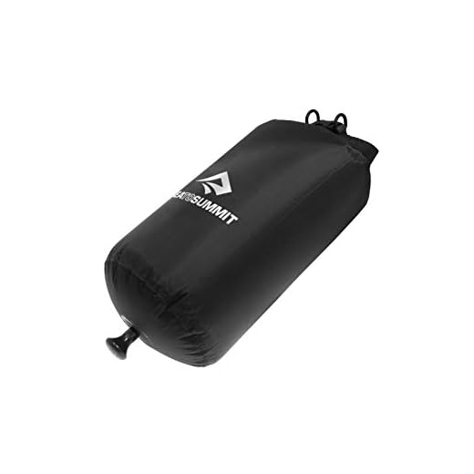 Sea To Summit, Chuveiro Portátil Para Banho em Camping, Trilha, Aventura Pocket Shower, Preto