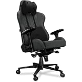 Roulettes silencieuses, grandes victoires – Les larges roulettes caoutchoutées du siège pivotant gaming protègent ton sol comme un bouclier invisible. Pas de rayures, pas de bruit – seulement des déplacements fluides, que tu sois en plein jeu ou au bureau.