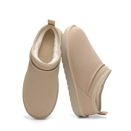 Women's Genuine Suede Slip On Slipper - image 4