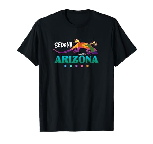 Sedona Arizona AZ USA Desert Gecko Lizard Vacation Souvenir T-Shirt
