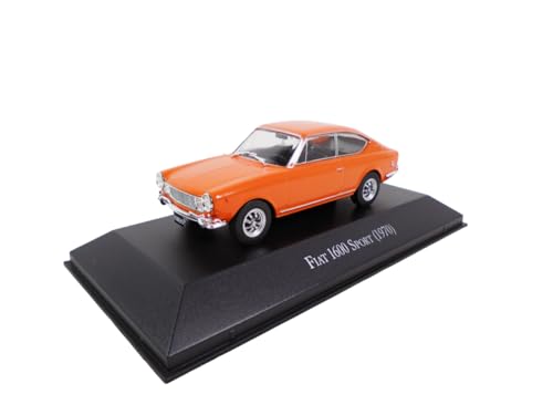Miniatura auto 1:43 compatible Fiat 1600 Sport 1970 miniatura 5