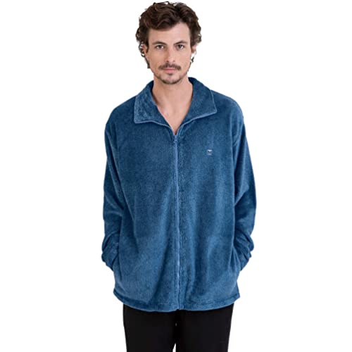 MASSANA - BATA CORTA DE INVIERNO PARA HOMBRE COLORES LISOS - VERDE, L Cover