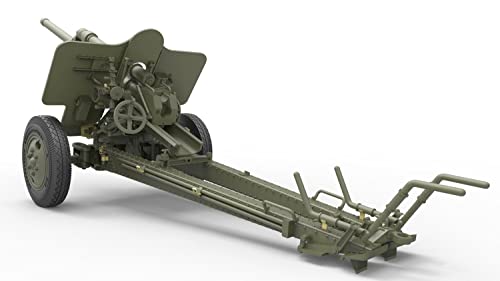 MiniArt Modelo de Kit Cañón Campo Alemán 7.62 cm 1/35 miniatura 4