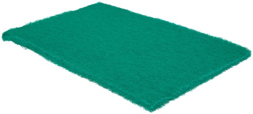 Norton Bear-Tex Food Pro Non-Woven Abrasive Hand Pad, Light Green Color, Aluminum Oxide, Grit Very Fine (Pack of 60)
