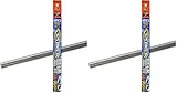 ソフト99(SOFT99) glaco(ガラコ) ワイパー替えゴム ガラコワイパー パワー撥水 NO.9 自動車用撥水ワイパー 長さ500mm ゴム幅6mm 撥水タイプ/角型/バーテブラ(板バネ)付 04509 (× 2)