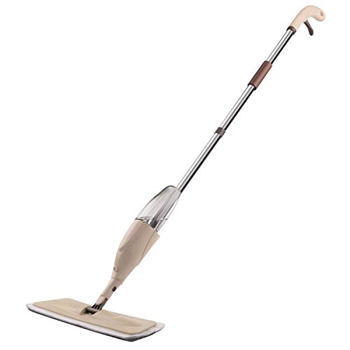 Image of Healthy Spray Mop - Floor Mop with Removable Washable Cleaning Pad and Integrated Water Spray Mechanism (Multicolor)