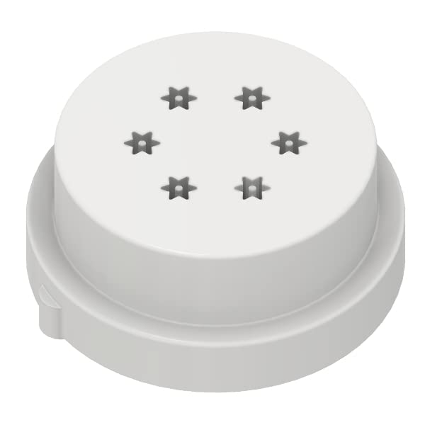 Pastidea Stelline POM die compatible with Philips Pasta Maker Avance and Series 7000, White