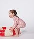 Petit Bateau Baby Mädchen A0CTZ Anti-UV-Anzug, Rosa/Weiß, 24 Monate