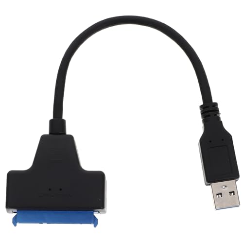 KOMBIUDA Cable adaptador de disco duro cable electrico cables de disco duro convertidor de transferencia de datos adaptador de disco duro externo cable de disco duro Negro