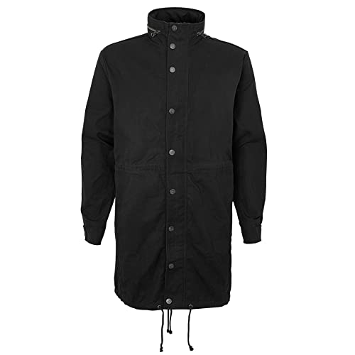 Umbro Men's Hidden Hood Fish Tail Rain Jacket, Color Options