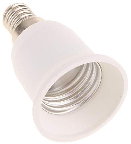 1PCS E14 to E27 Base Screw Light Lamp Bulb Holder Adapter Socket Converter 1PCS