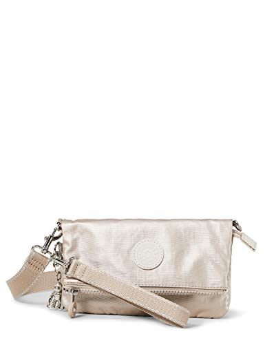 Kipling Cross-Body Bag, Silver (Metallic Glow)