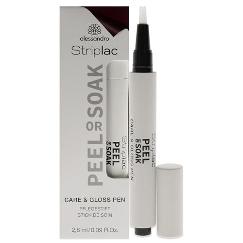 alessandro Striplac Peel Or Soak Care & Gloss...
