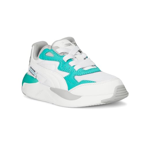 PUMA Kids Boys Mercedes Amg Petronas F1 X Ray Speed Ac Slip On Sneakers Shoes Casual - White2