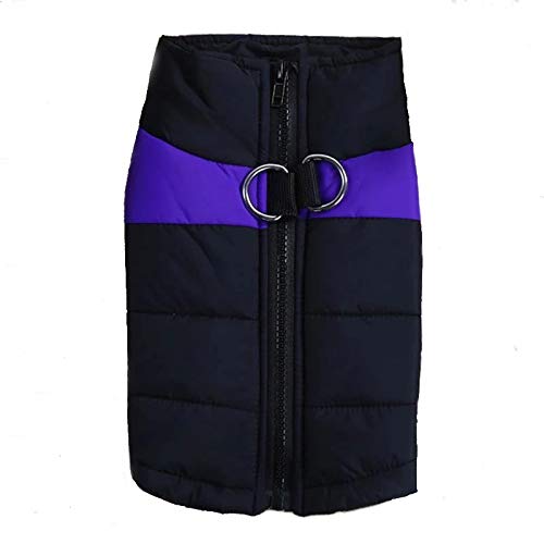 PETANGEL Waterproof and Warm Padded Zipper Winter Jackets for Dogs and Cats - AJ004 (Chest Size -52-54cm) Please Check Size Chart Before Order. (B09KV2DJ1K) Amazon Price History, Amazon Price Tracker
