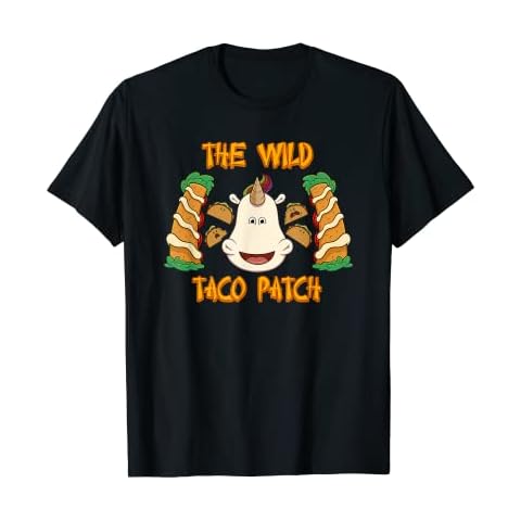 SPARKLE TOOTS Wild Taco Patch T-Shirt Cover