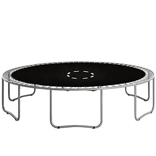 SPRINGOS TSPRINGOS Tapis de saut pour trampoline avec diamètre de 244 cm, 305 cm, 396 cm, 360 cm, plusieurs tailles, tapis de saut de rechange pour trampoline d'extérieur - Diamètre de 244 cm, 305 cm, – Image 6