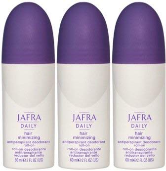Jafra 3 x Deodorante antitraspiranti per ascelle lisce a lungo 60 ml