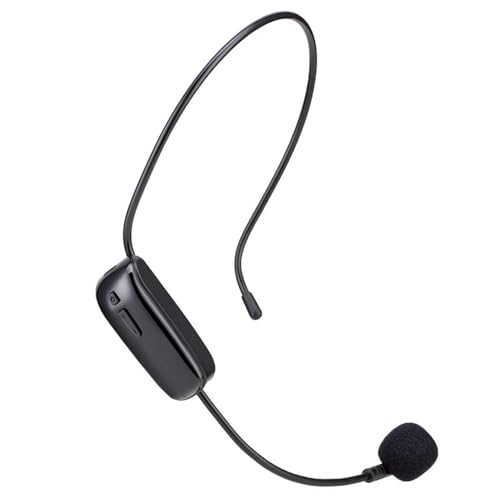 Image of Drumstone (Exclusively 𝟭𝟱 𝗬𝗲𝗮𝗿𝘀 Warranty Wireless Microphone Headset & Handheld 2-in-1, UHF Wireless, 165ft Range, for Voice Amplifier, Fitness, Teachers, and Karaoke