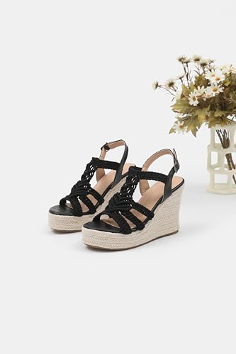 Image of Espadrille Wedge Sandals for Women Platforms & Wedges