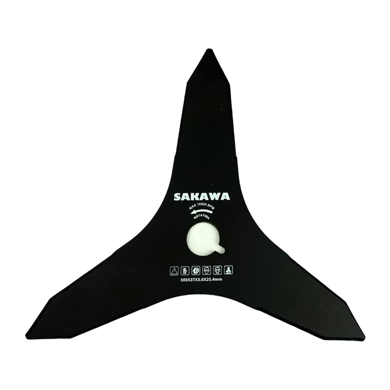 SAKAWA Desbrozadora Fija 28mm 52,7cc + Disco 2 P + Cabezal Aluminio + Disco 3 Puntas Pro