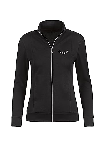 Chaqueta deportiva para mujer Trigema con cremallera y cristales cazadora de entretiempo cómoda