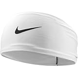 NIKE ナイキ Dri-Fit フューリー ワイドヘッドバンド ホワイト/ブラック BN3054-127